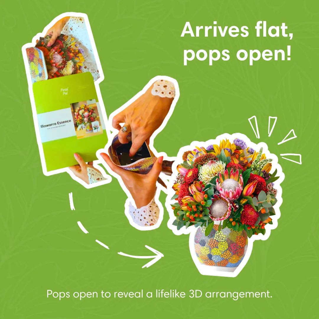 PetalPal - Vente Carte de vœux classique - Bouquet éphémère d'essence d'Illawarra8
