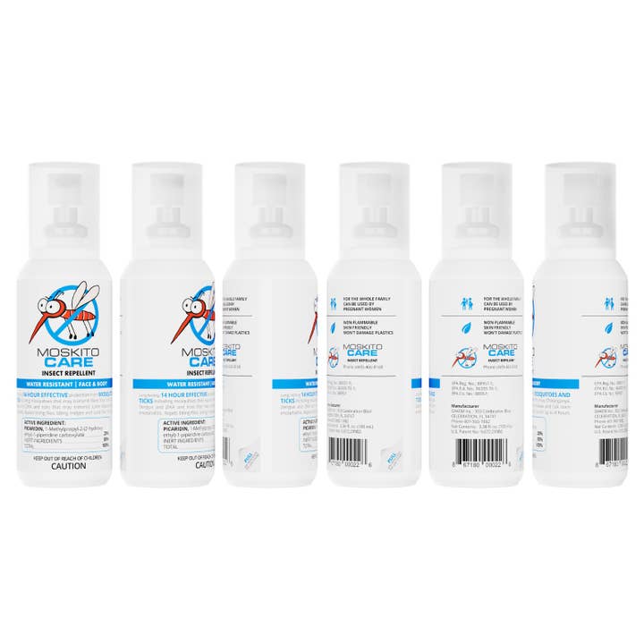 Moskinto: Original Itch-Relief Patch & 14hr Insect Repellent - Wholesale Insect Repellent - Moskito Care, 14hr Moisturizing Insect Repellent (1oz)5