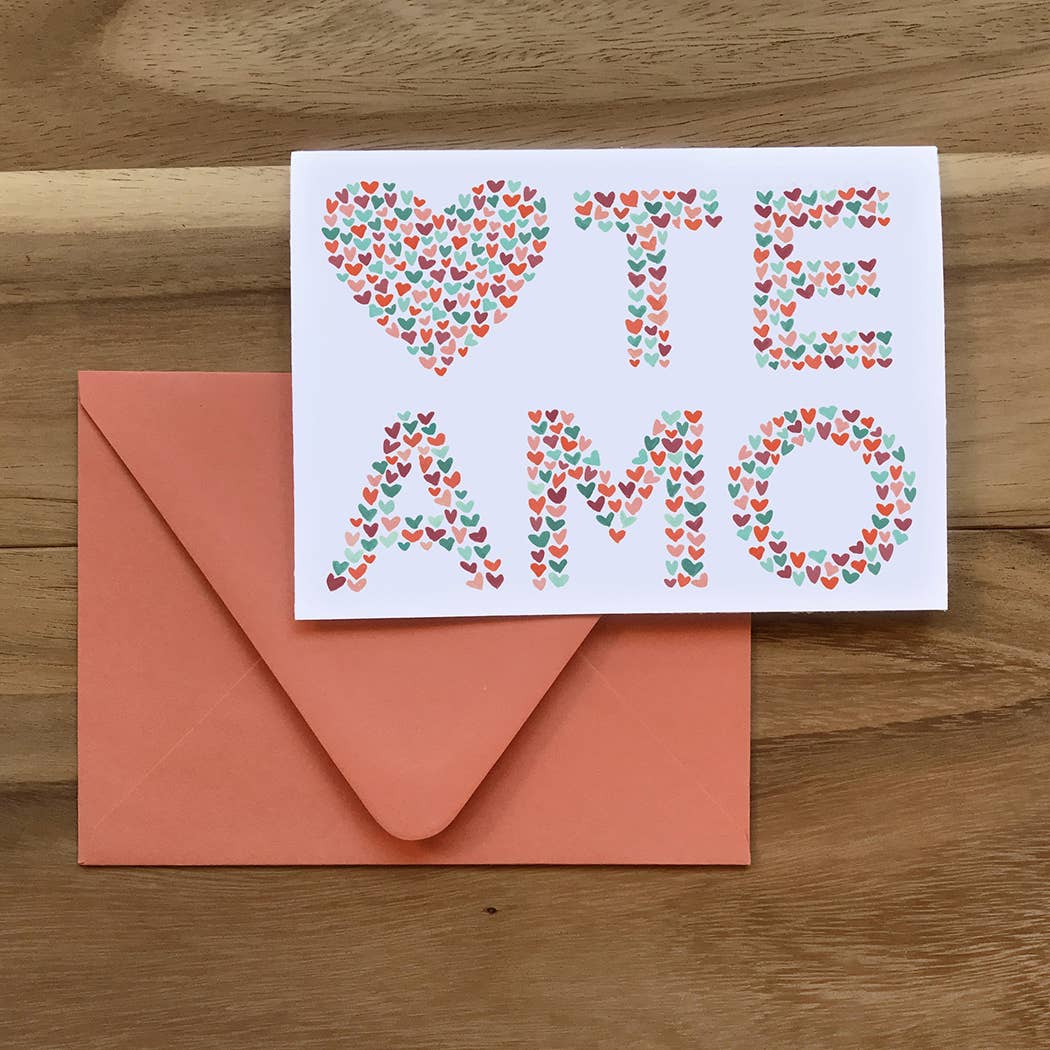 LoveLight Paper - Wholesale Love Card - Te Amo - Card2
