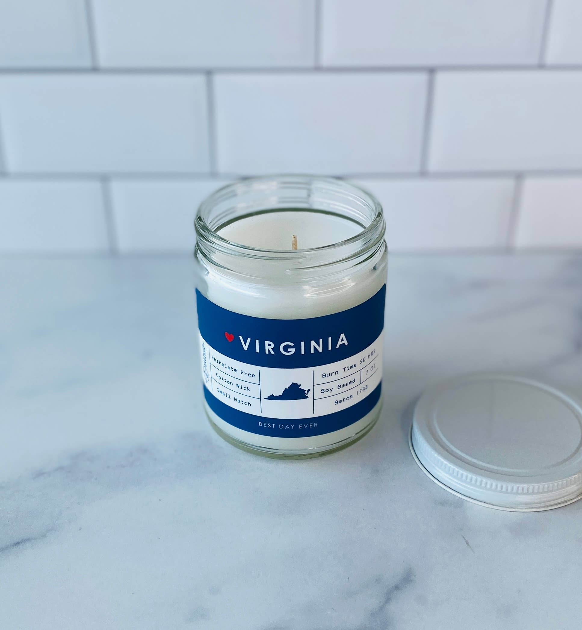 Rambling Caravan - Vente Bougie en bocal - Bougie Virginie16