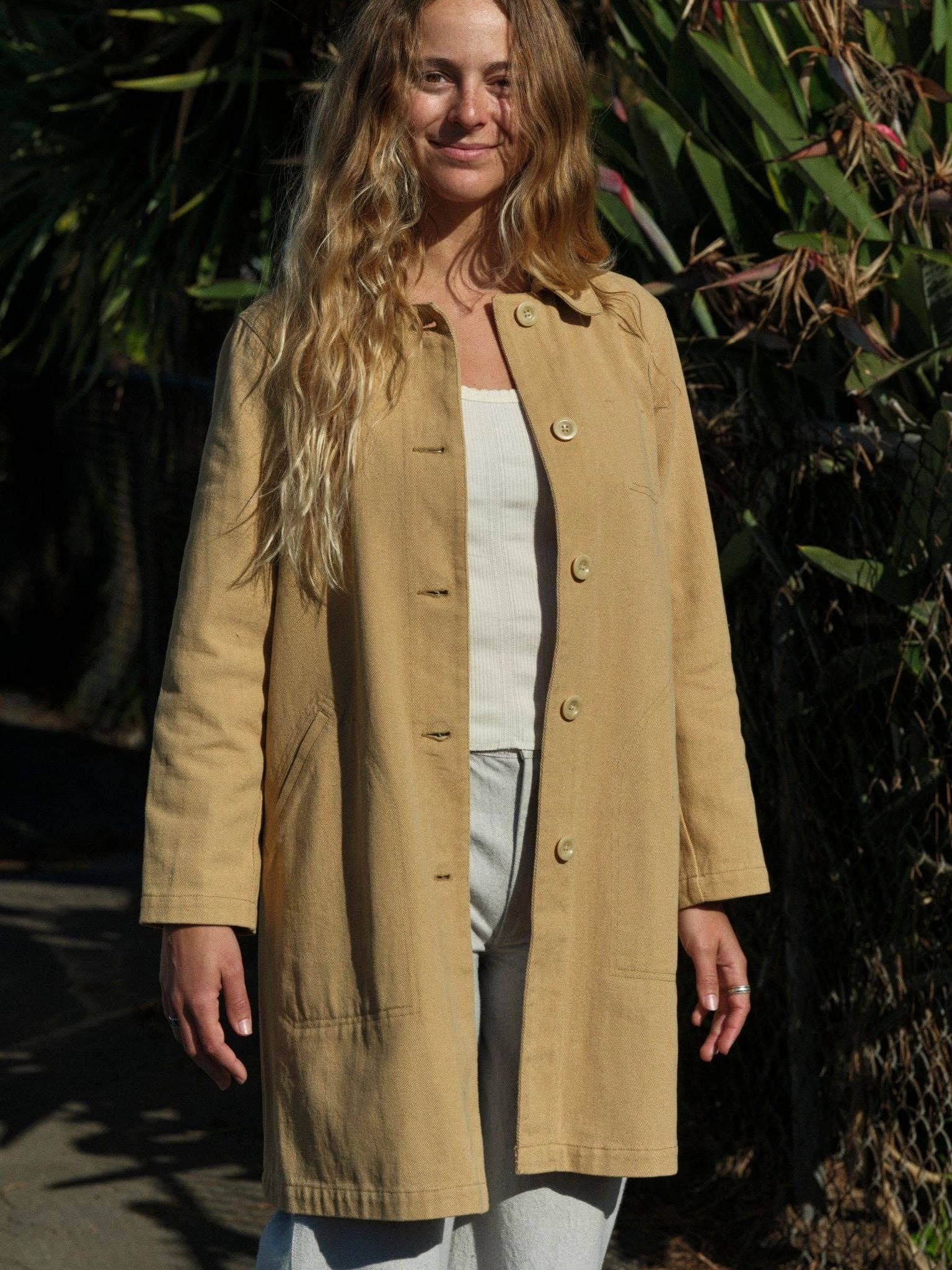 Flødekaramel Sawyer Frakke for engroshandel på Faire3