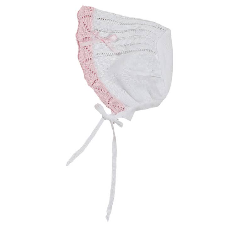 GORRO DE PUNTO PECAS BEBÉ NIÑA para venta al por mayor de Dolce Goccia