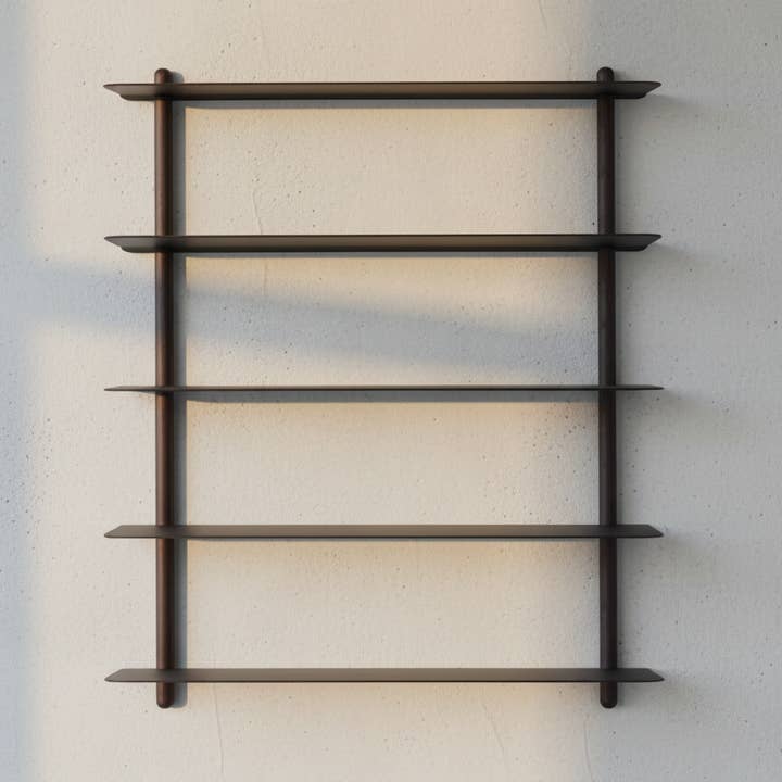 NIVO Shelf Small E - black ash/black for wholesale by Studio Nordhaven