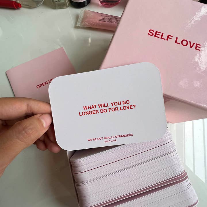 We're Not Really Strangers - Wholesale Card Game - Self Love Game2