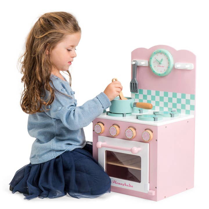 Le Toy Van - Wholesale Toy Set - Kids - Oven & Hob Pink TV303/Pink Oven & Hob Pink4