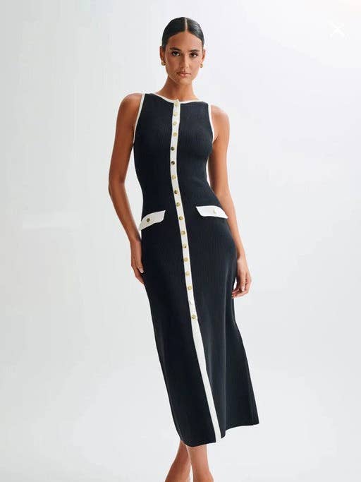 WOMEN FASHION LONG MIDI SWEATER DRESS for wholesale by By Claude