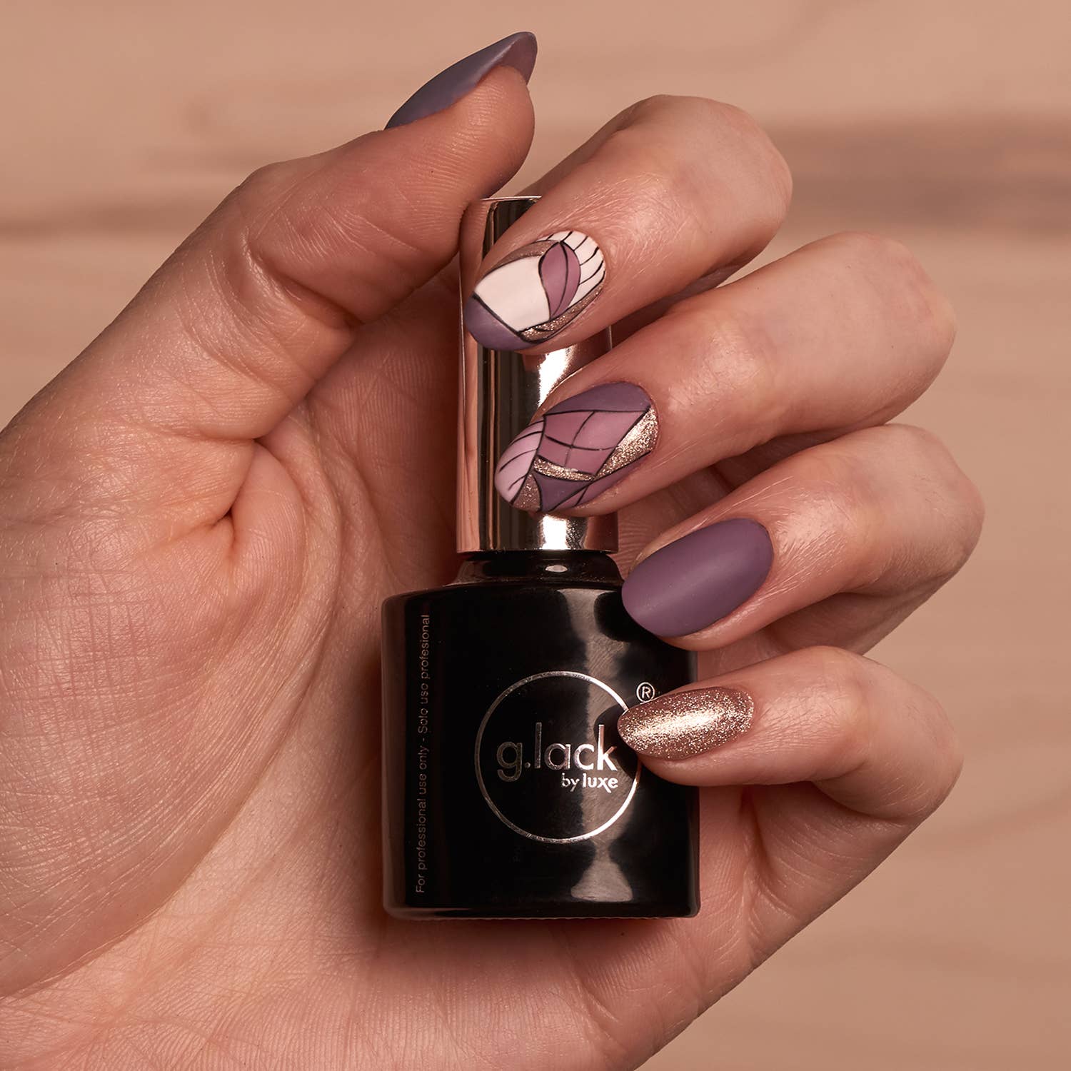 Luxe Nails - Vente Vernis à ongles - Velours mat G.Lack de Luxe Nails 8 ml.1