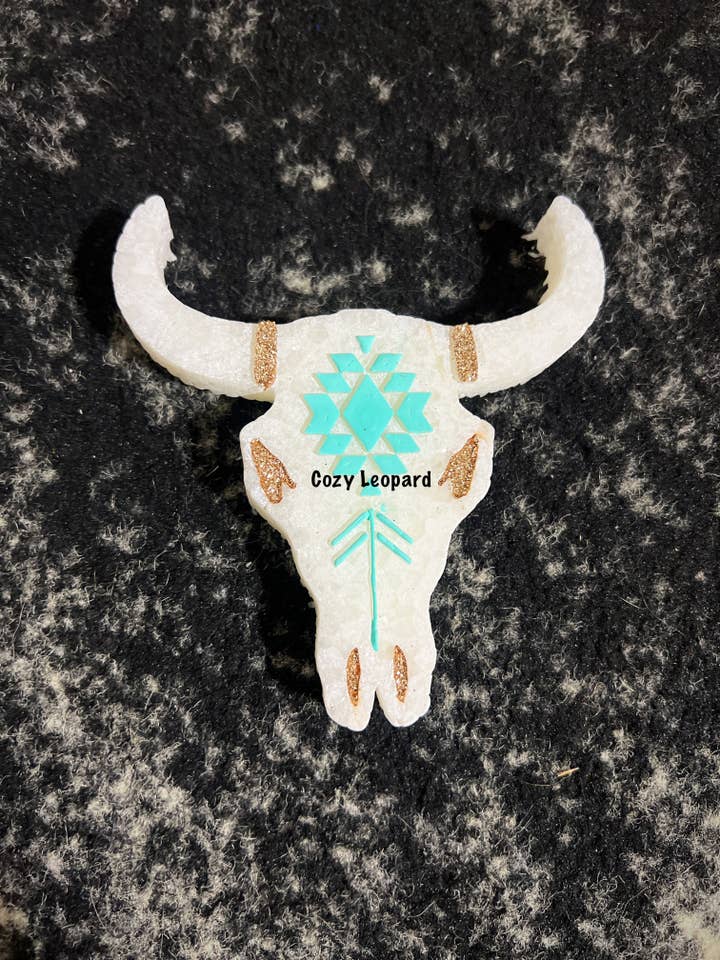 Aztec Skull Car Freshie for wholesale by Cozy Leopard Boutique