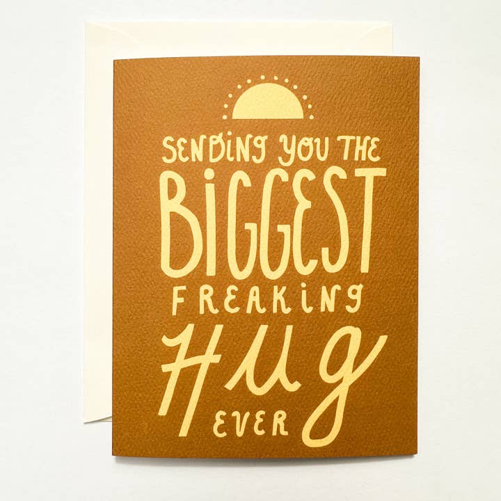 Rainbow Vision - Wholesale Encouragement Card - Biggest Hug2