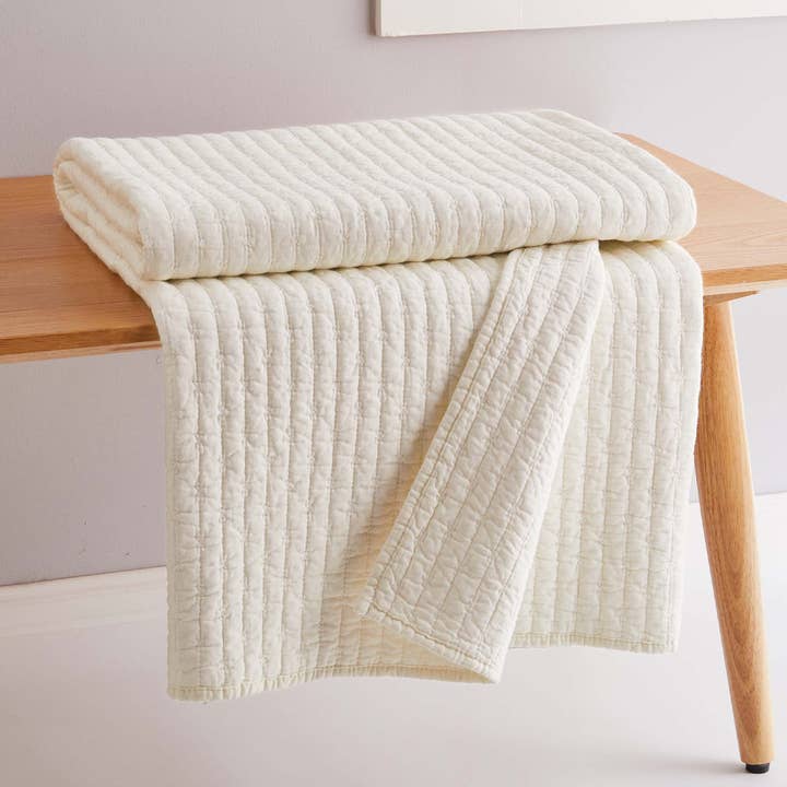 Levtex Home - Wholesale Throw blanket - Cross Stitch Quilted Throw4