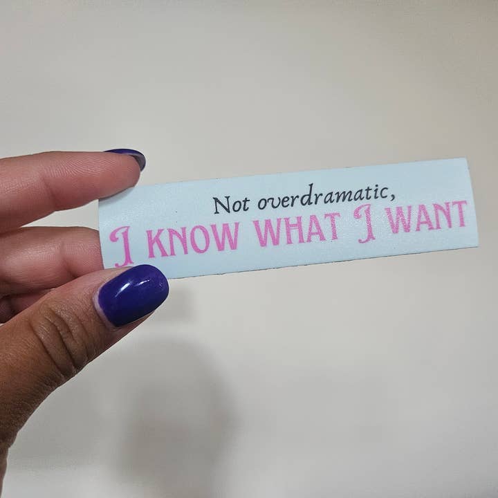 Niet overdramatische sticker voor wholesale door Sellado con Cera