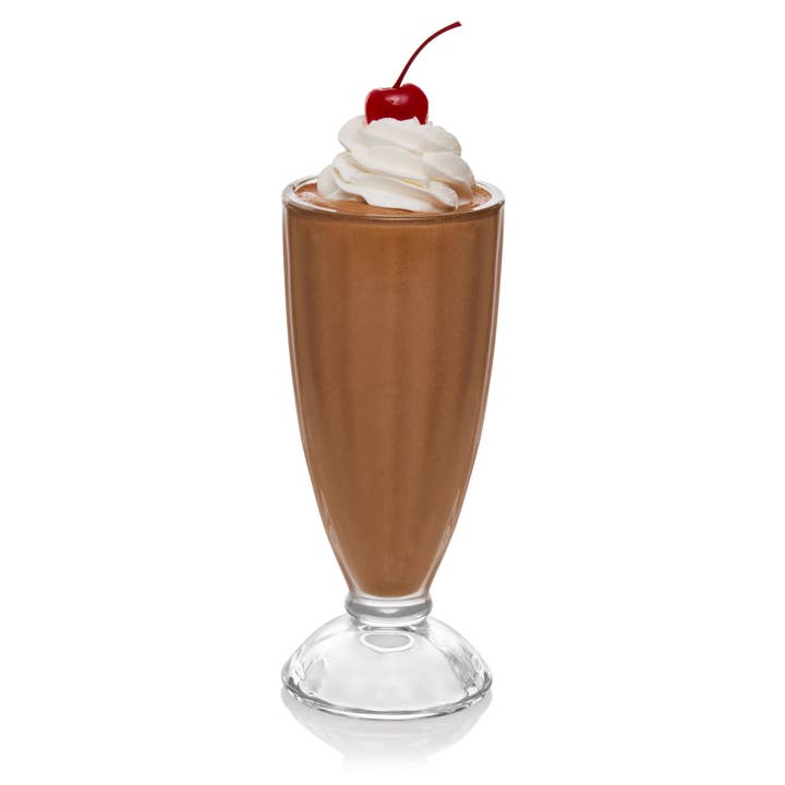 Libbey - Wholesale Drinking Glass/Cup - Libbey Fountain Shoppe Milkshake Glasses, 12 ounce, Set of 64