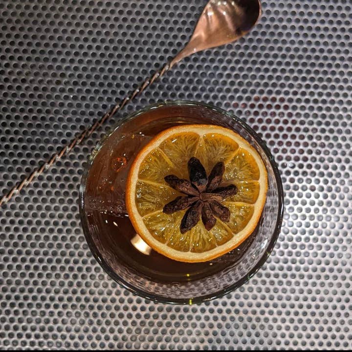 Cocktail Garnish Co. - Wholesale Dried/Dehydrated Fruit - Dehydrated Orange Garnish, 3oz (30+ Slices)4