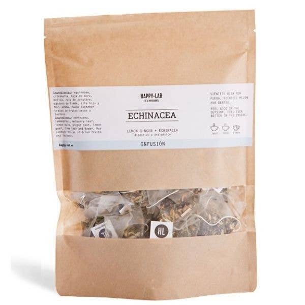 Gourmandise - Wholesale Health/Detox Tea - Organic herbal tea Happy-Lab Echinacea Ecopack 25 pyramids0
