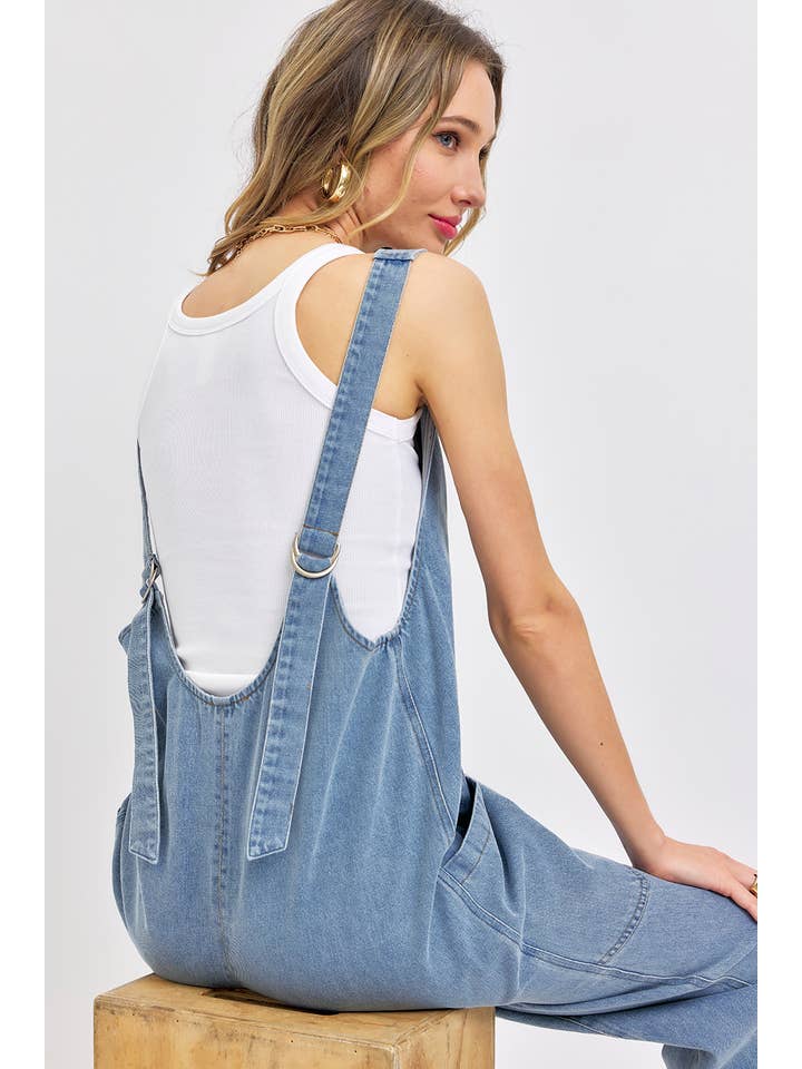 Sweet Lovely by Jen - Wholesale Jumpsuit - Women's - BESTSELLER ONE-AND-DONE DENIM JUMPSUIT26