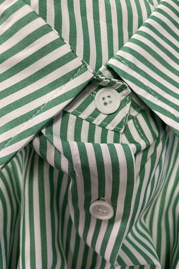Miss Sparkling - Vente Chemise à col boutonné – femme - Chemise boutonnée rayée8