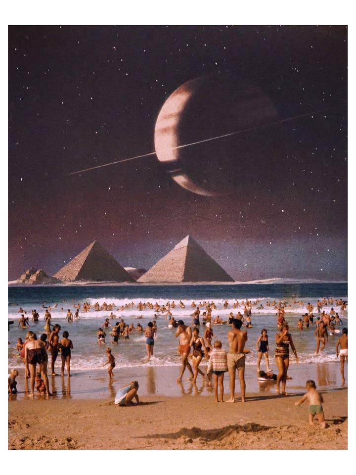 "Hazy Summer" door Cult Class - 8,5x11" Fijnkunstdruk voor wholesale door Cult Class