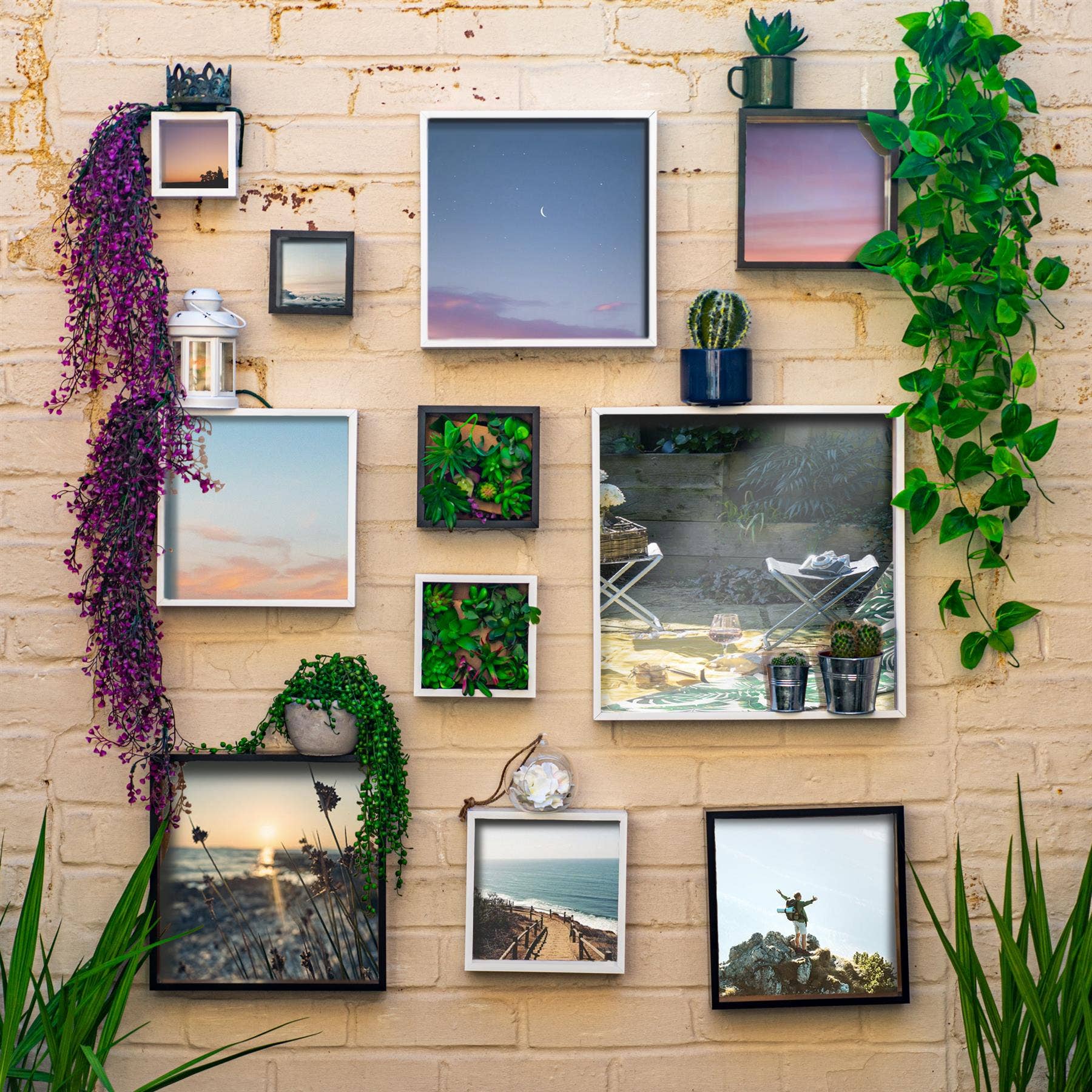 Rinkit Ltd - Wholesale Picture Frame - Nicola Spring Deep Box Photo Frame - 6 x 6 - Black1