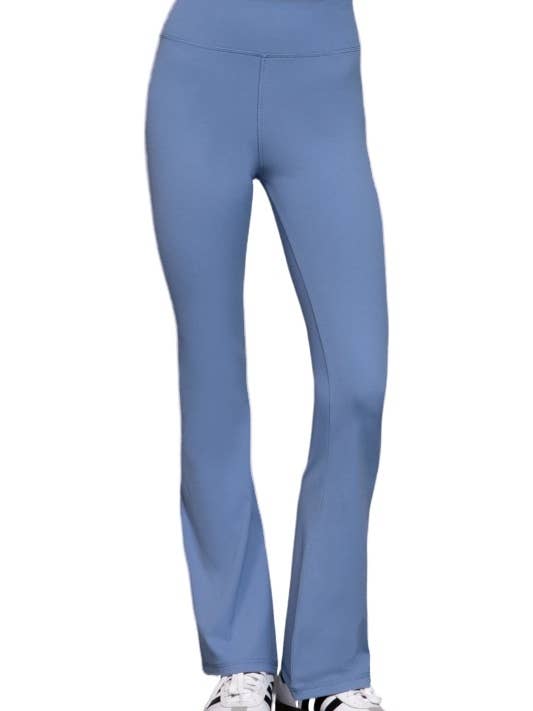 Flare Stretch Workout Long Pants for wholesale by Vanilla Monkey