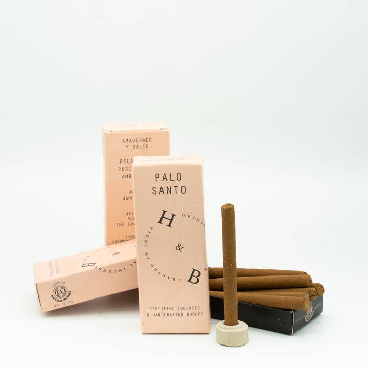 H&B Incense - Wholesale Incense - Dhoops Palo Santo natural incense0