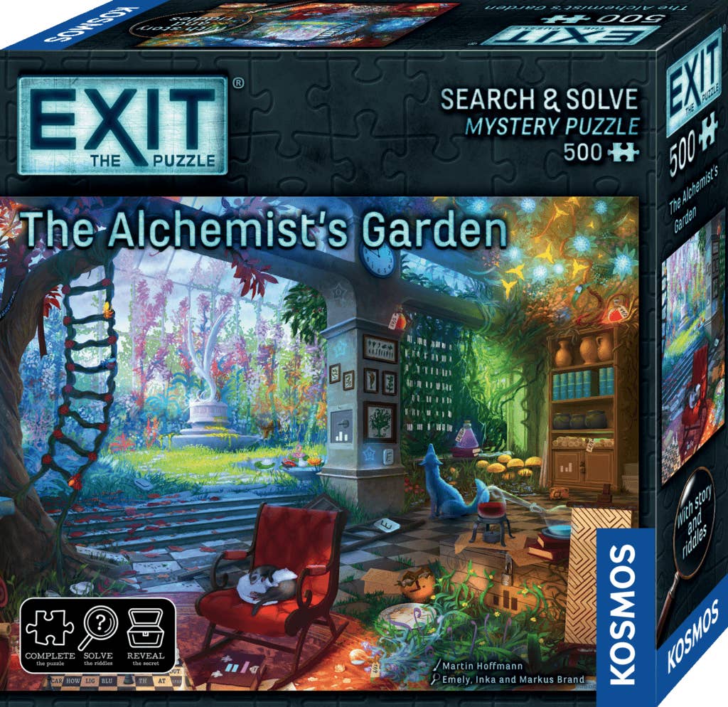 Thames & Kosmos UK LP – Engroshandel Brætspil – EXIT Puzzle: Alkymistens Have Escape Room Puslespil