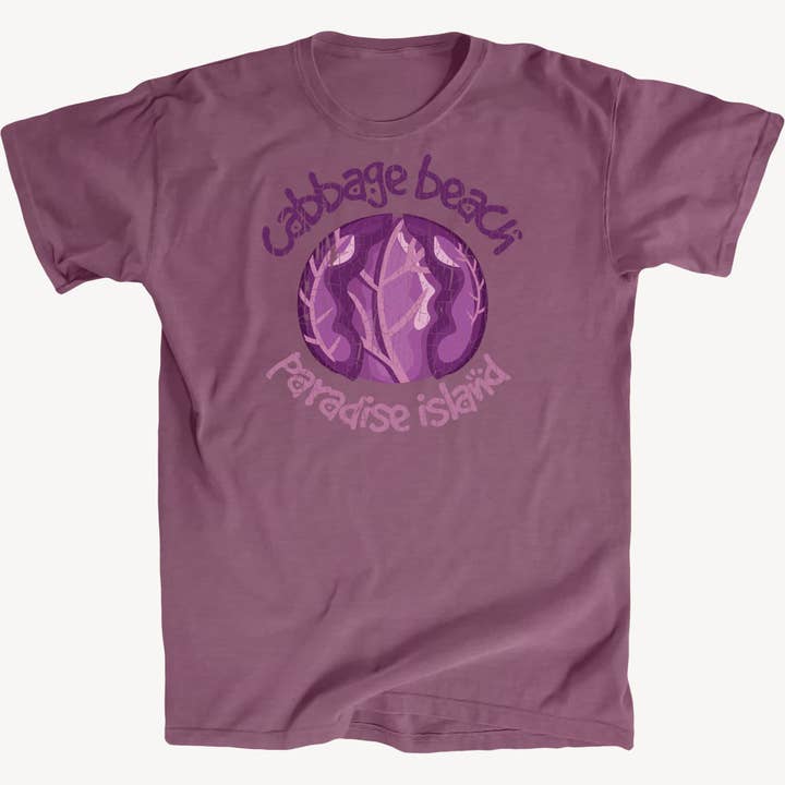 Paradise Kål Premium T-shirt for engroshandel hos Salt Water Colours