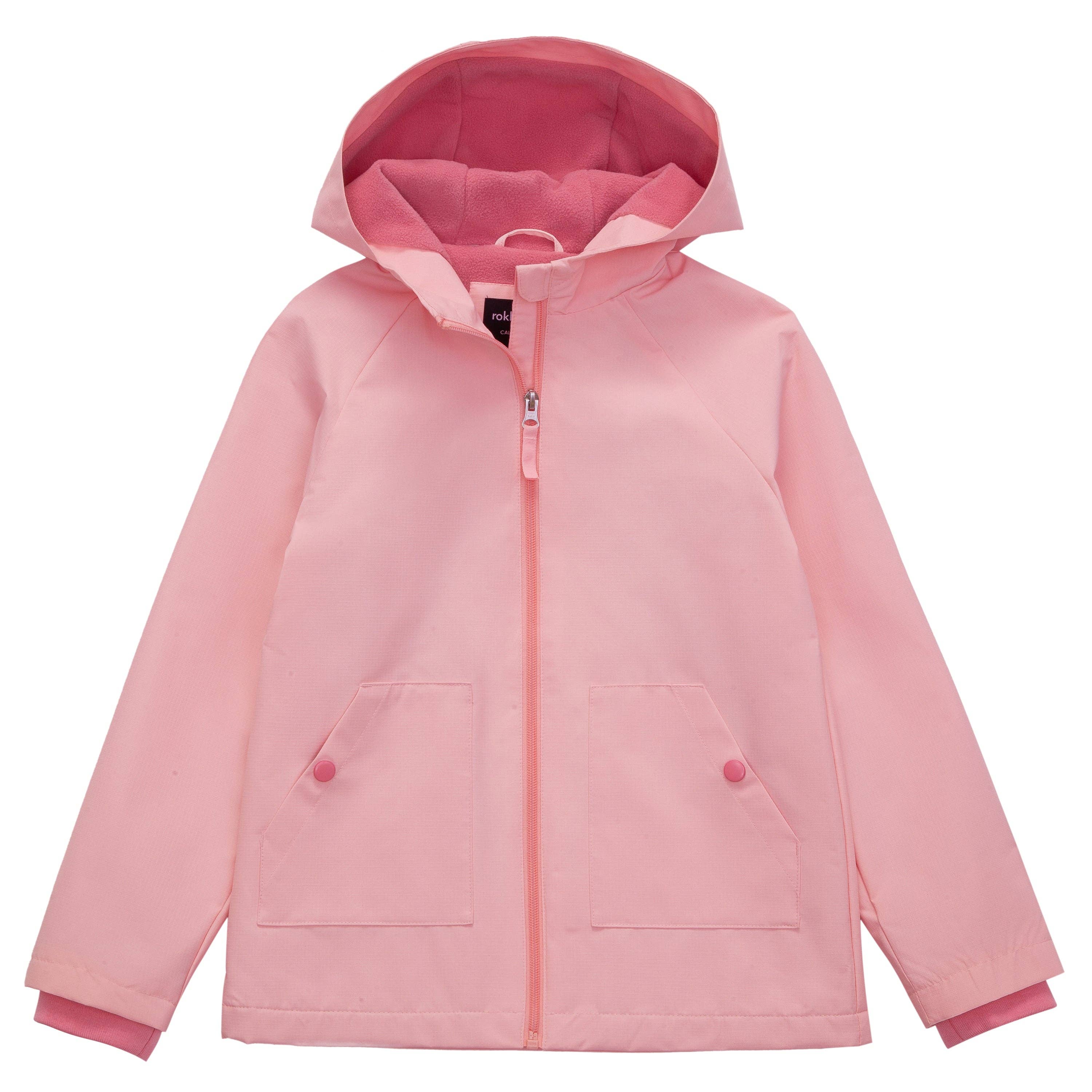 Rokka & Rolla - Wholesale Windbreaker - Kids - Girls' Ripstop Windbreaker Deluxe Jacket12