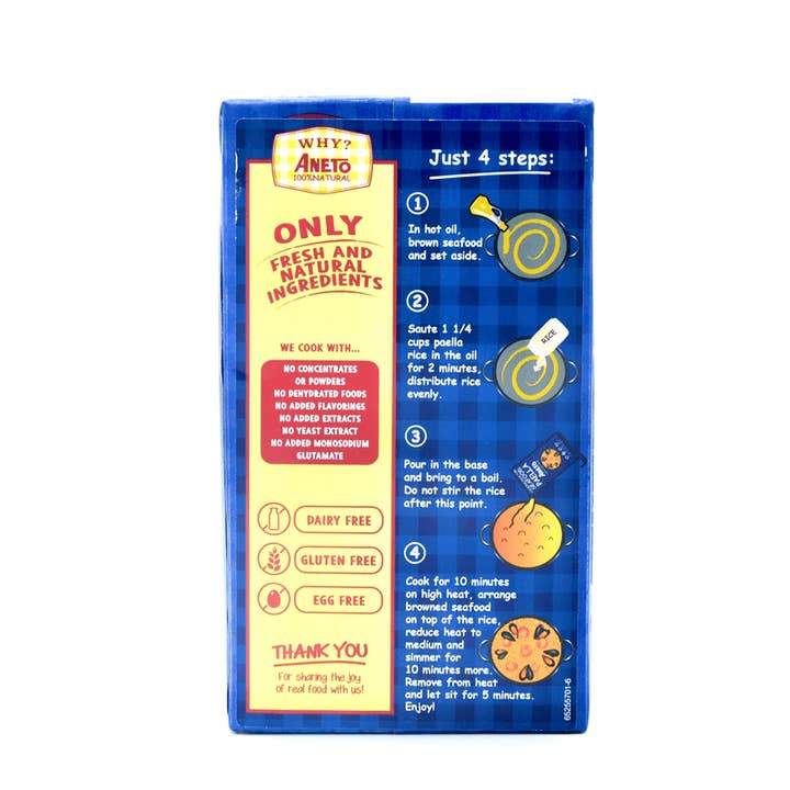 LE GOURMET CENTRAL - Wholesale Broth - Aneto 100% Natural Cooking base for Seafood Paella3