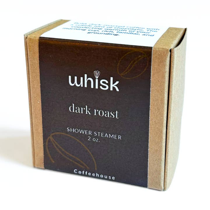 Shower Steamer | Dark Roast | 2 oz for wholesale by Whisk Aromatics