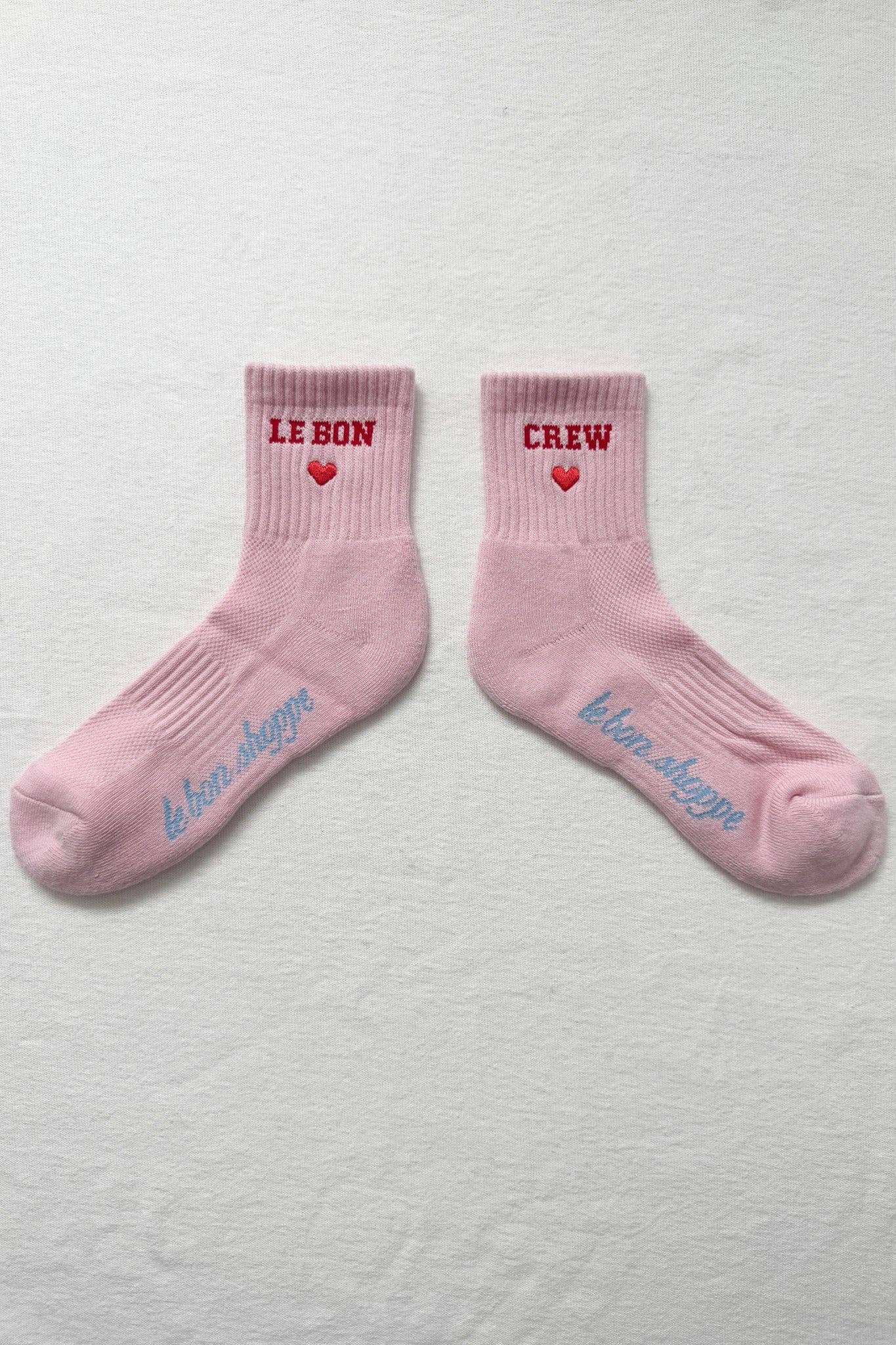Le Bon Shoppe - Wholesale Socks – Women's - Embroidered Crew Socks (wholesale)6
