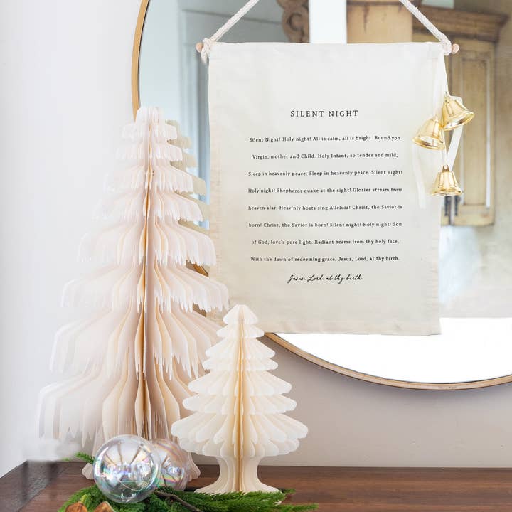 My Mind’s Eye – wholesale Banner – NAT927 - Silent Night Canvas Banner