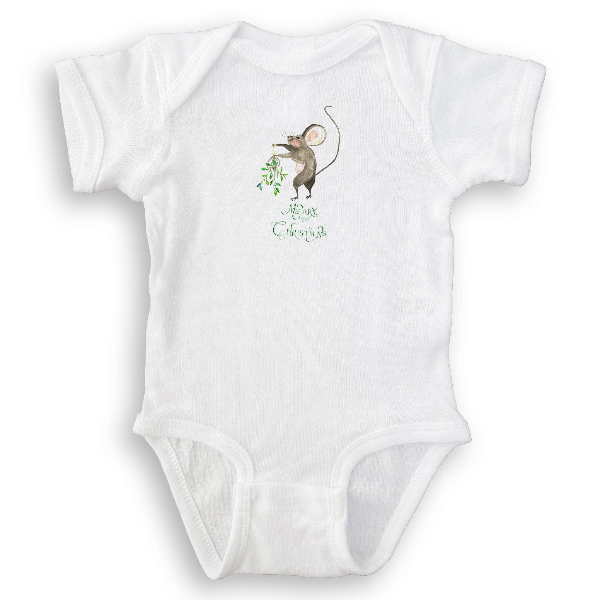 French Graffiti - Wholesale Tea Towel - Merry Christmas Mouse14