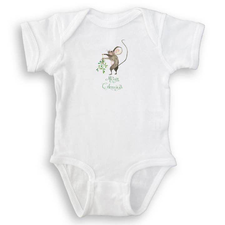 French Graffiti - Wholesale Tea Towel - Merry Christmas Mouse14