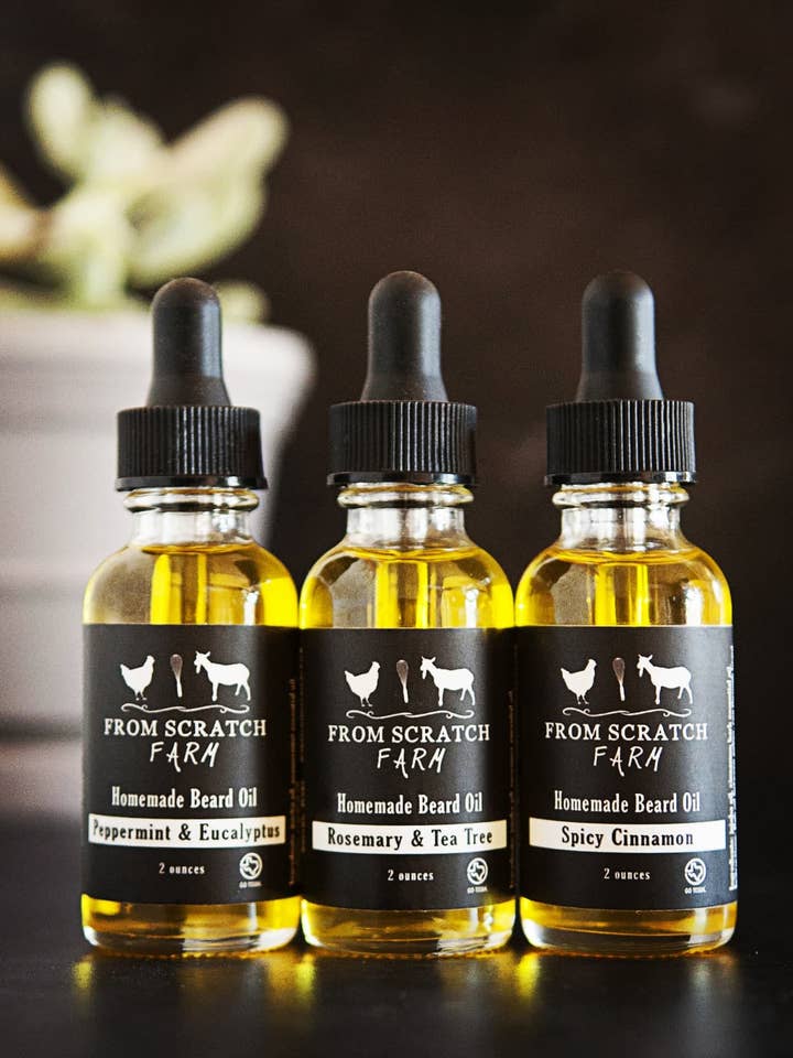 Aceites para barba para venta al por mayor de From Scratch Farm