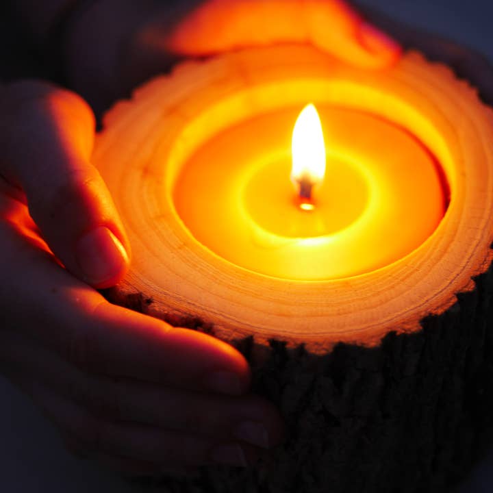 WOOD MOOD - Wholesale Jar/Filled Candle - Rocky Patio | interior candle with pine tree essential oil16