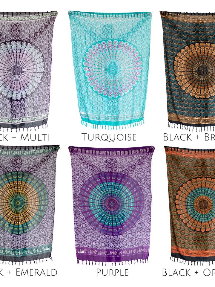 Village Thrive - Wholesale Swim Cover Up - Women's - Bali Bohemian Sarongs9