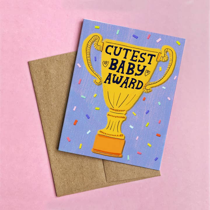 Biglietto di auguri per il neonato per la vendita all'ingrosso da parte di Aviate Press