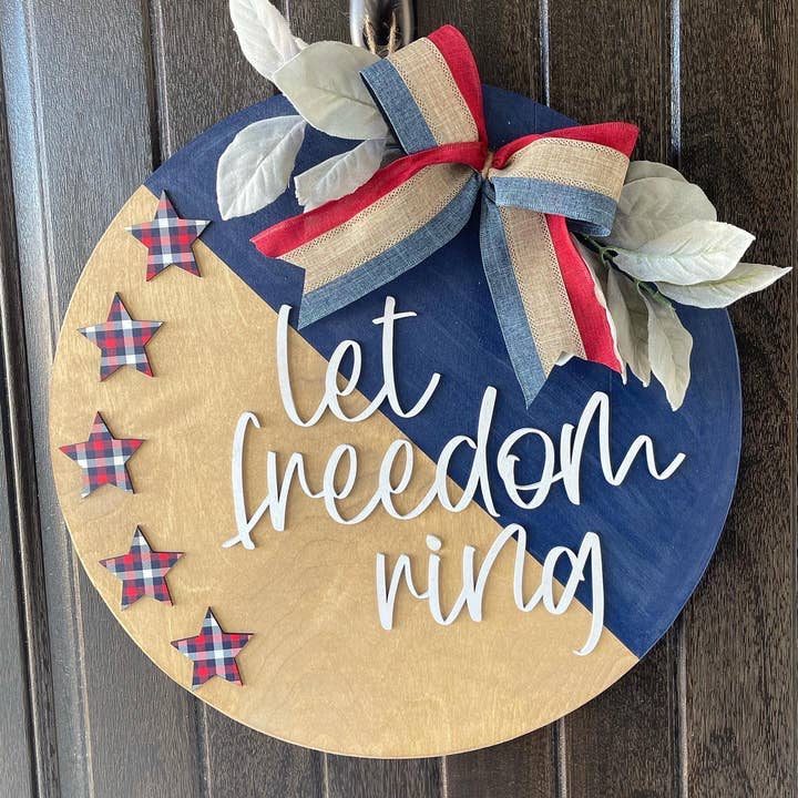 Let Freedom Ring Round for wholesale by JJ Squared Shop