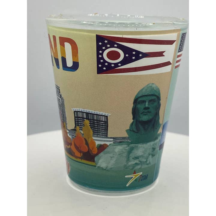 7 Star - Venta al por mayor Vaso de chupito - Vaso de chupito Ohio «CLEVELAND»2