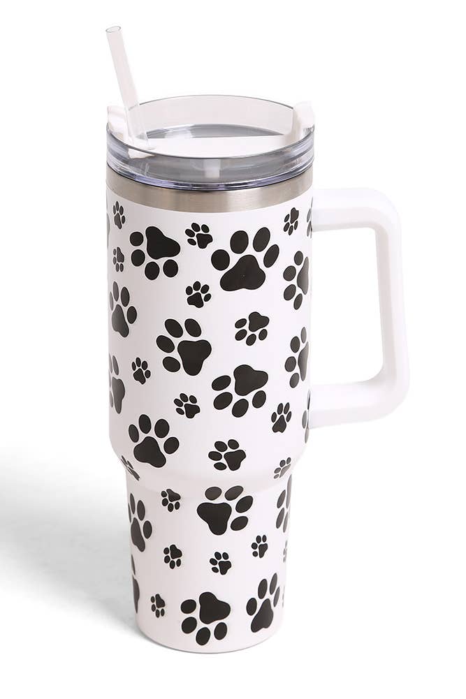 Hana - Vente Gourde/bouteille isotherme - Gobelet à manche Dog Paw 40 oz1