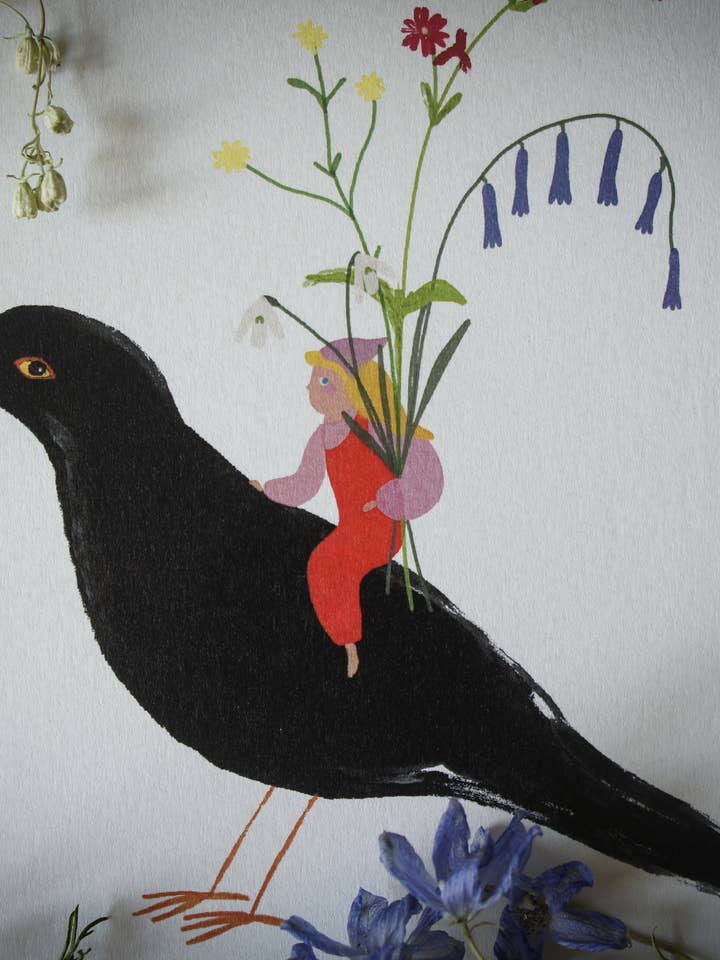 Cottagecore Posy Print for wholesale by Victoria Lucy Art & Illustration