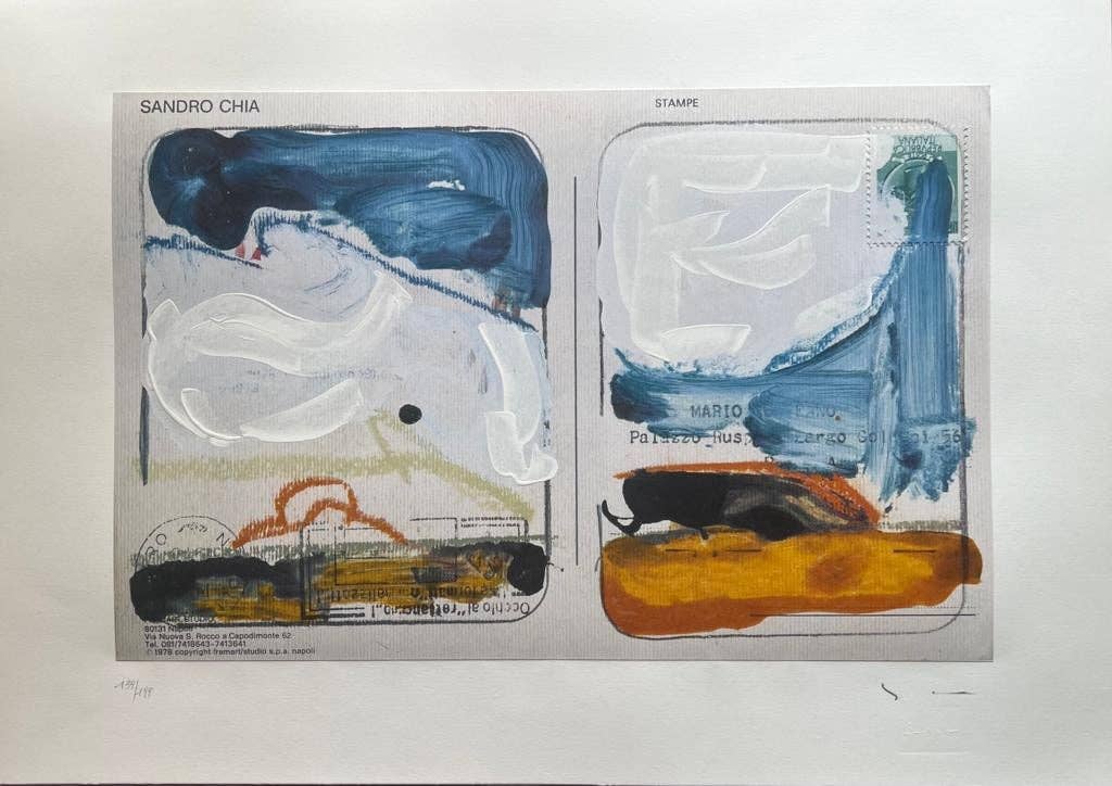 Arte Focus – Großhandel Malen/Zeichnen – Hommage an Sandro Chia | Mario Schifano1