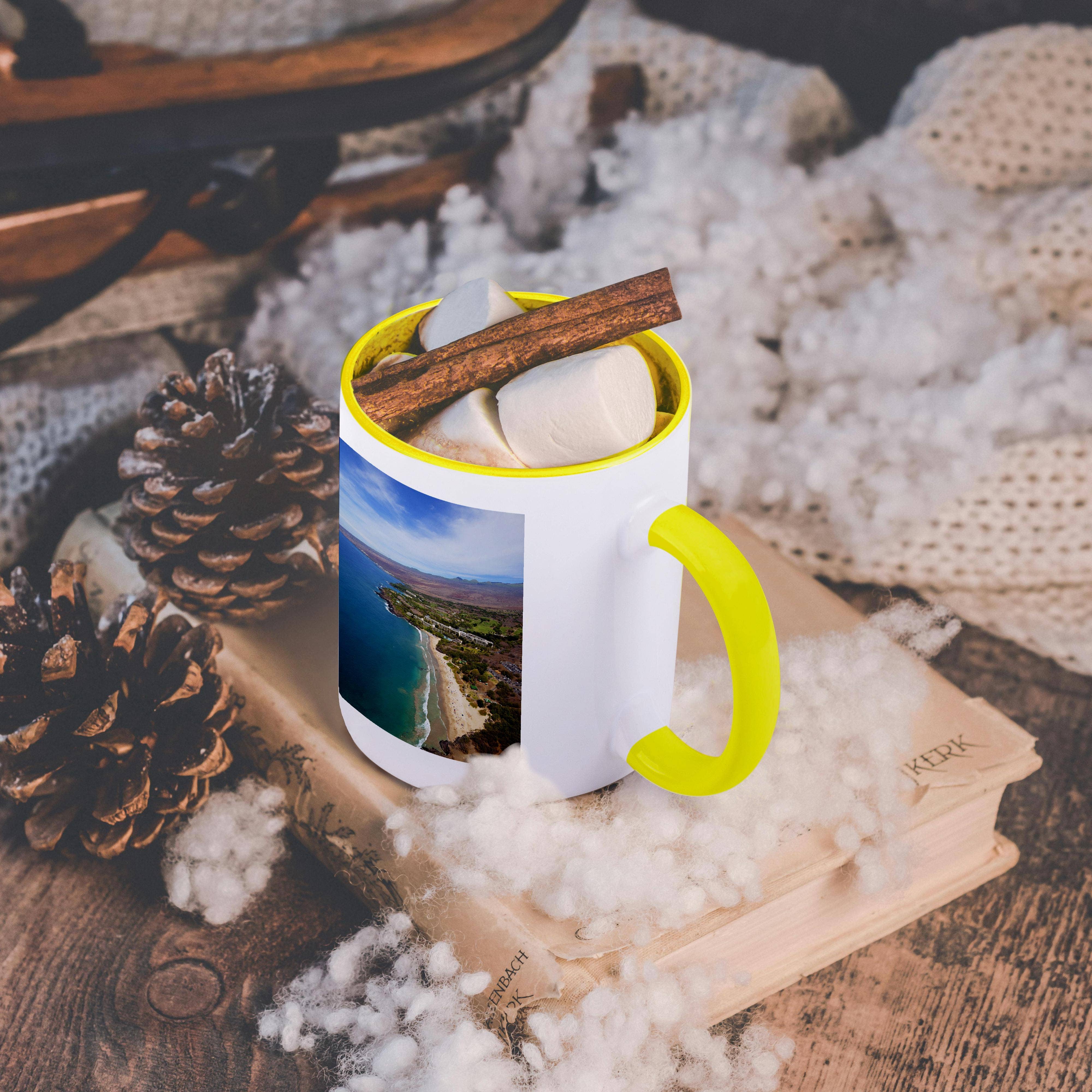 3dRose – Caneca por atacado – 3dRose, Mauna Kea Beach Resort, Ilha Grande, Havai, EUA - US12 DPB2765 - Douglas Peebles, Caneca5