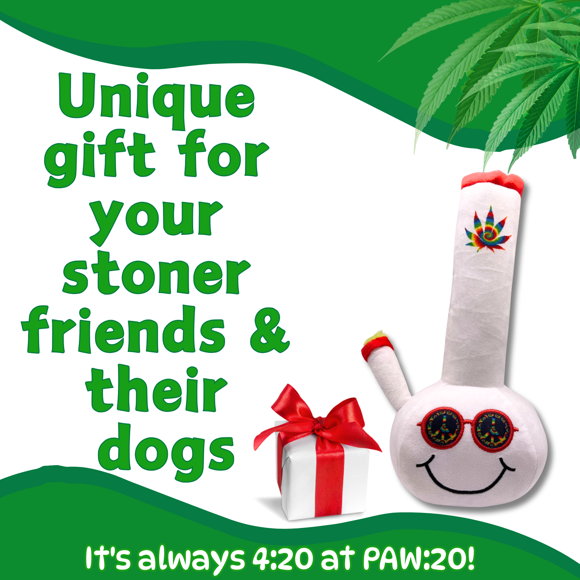 PAW:20 - Wholesale Pet Plush Toy - Dog - Billie Bong, Parody Plush Squeaker Dog Toy4