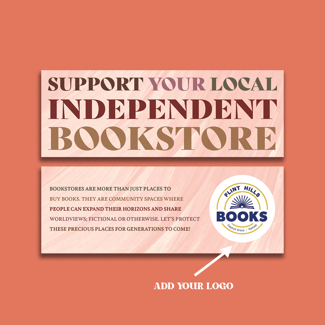 Bookishly (US Duties Paid) - Wholesale Bookmark - Custom Support Your Indie Bookstore Bookmark1