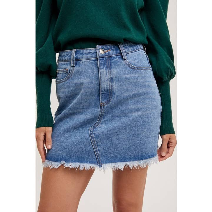 STYLE USA - Wholesale Skirt - Women's - DENIM MINI SKIRT