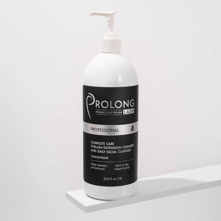 Prolong Lash - Vente Sérums cils/sourcils - CONCENTRÉ NETTOYANT POUR EXTENSIONS DE CILS - Flacon pompe de 1 litre