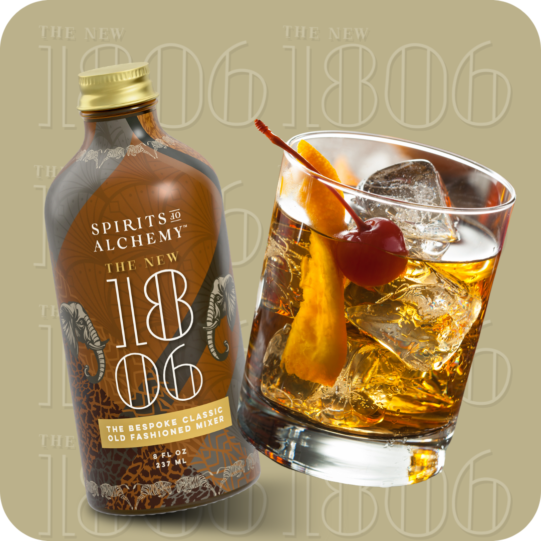 Spirits of Alchemy - Wholesale Cocktail Mix/Syrup - The New 1806 | Classic Old Fashioned Cocktail Mixer | Gift12
