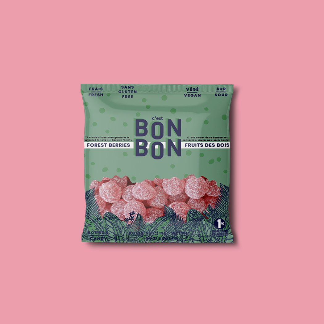 La boîte à bonbons - Vente Bonbons gélifiés - Recharge de bonbons gélifiés végan aux fruits des bois2