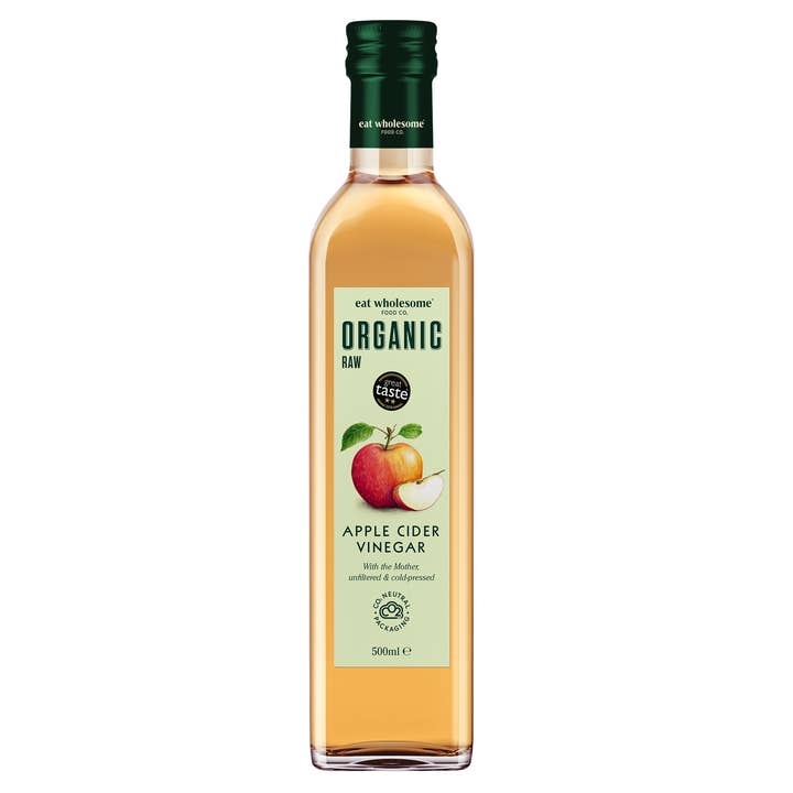 Organic Apple Cider Vinegar, 500ml for wholesale by Eat Wholesome